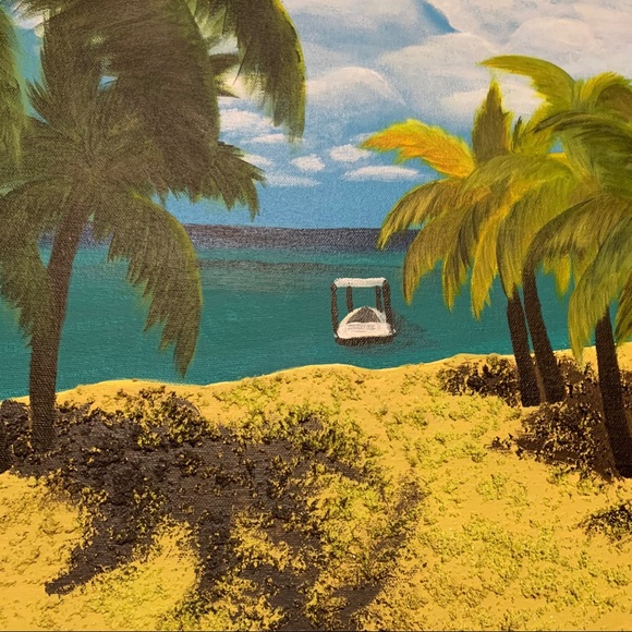 Textured Acrylic painting - Picture 4 of 4